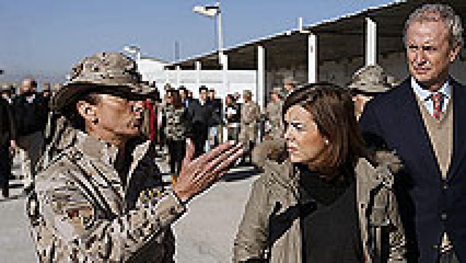Informativo 24h: Santamaría, priimera visita a Afganistán | RTVE Play