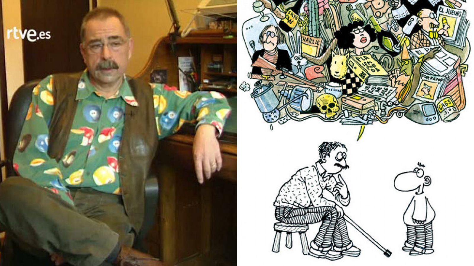 Humoristas gráficos y dibujantes de historietas: Humoristas gráficos y dibujantes de historietas: Carlos Romeu  | RTVE Play