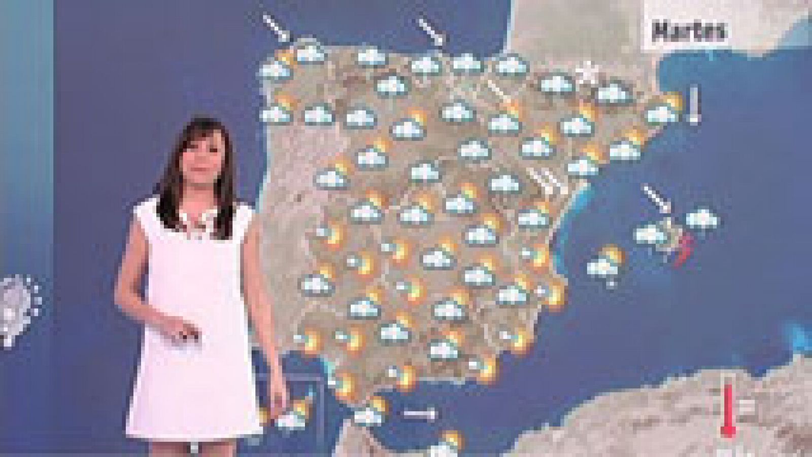 El tiempo: Lluvias en el norte, Baleares y la Cordillera Ibérica | RTVE Play