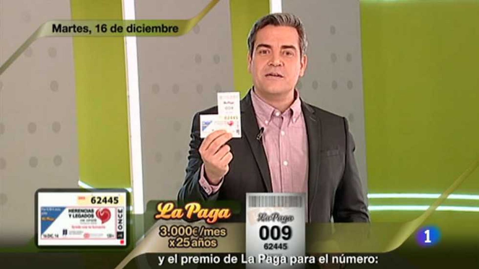 Sorteo ONCE - 16/12/14 - Ver ahora