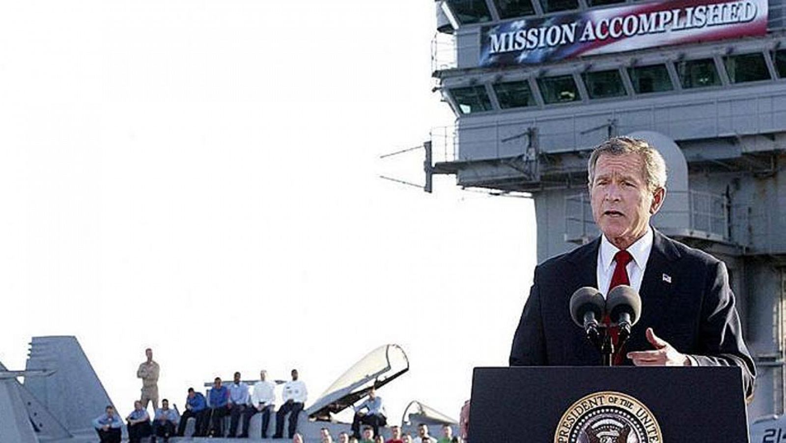 Sin programa: George W. Bush (2003): misión cumplida en Irak | RTVE Play