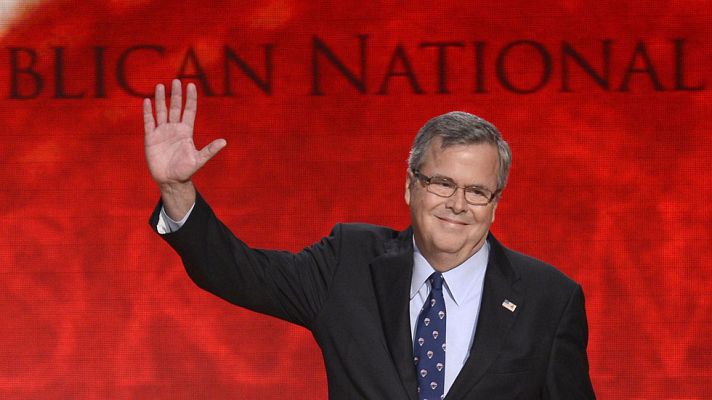 Telediario 1 - Jeb Bush se sube a la carrera para las presidenciales