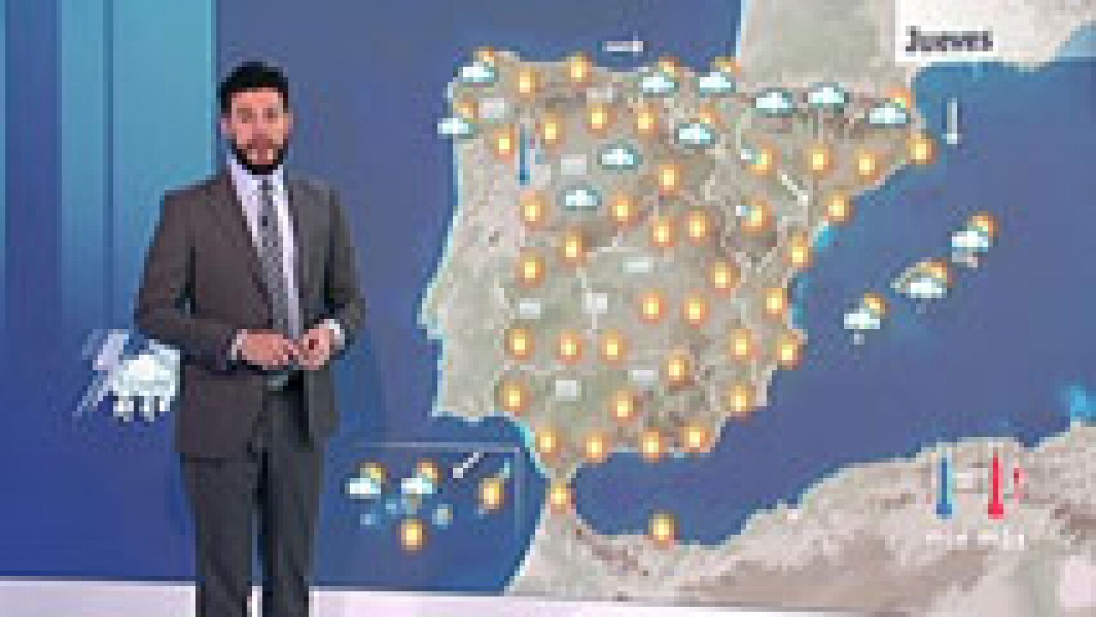 El tiempo: Temperaturas muy suaves en la costa mediterránea | RTVE Play