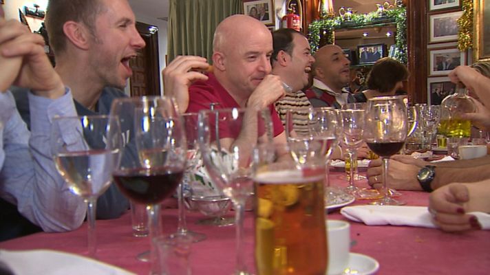 Telediario 1 - Las cenas de Navidad ayudan a la hostelería