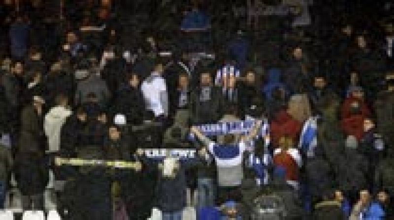 17 detenidos en A Coruña por la pelea ultra