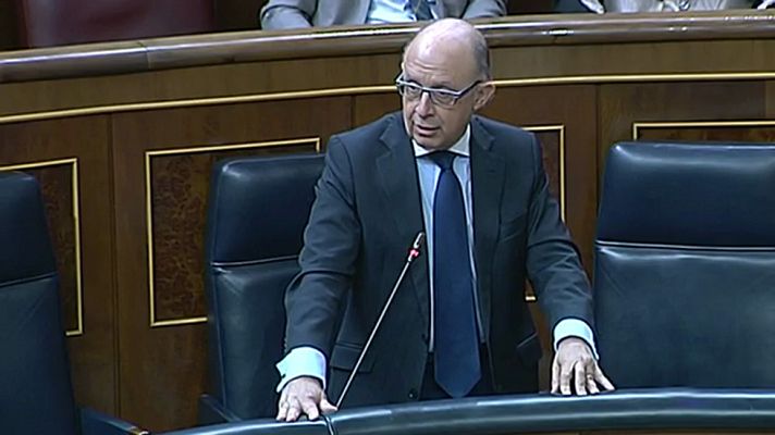 Telediario 1 - Los Presupuestos Generales del Estado para 2015, aprobados definitivamente por el Congreso