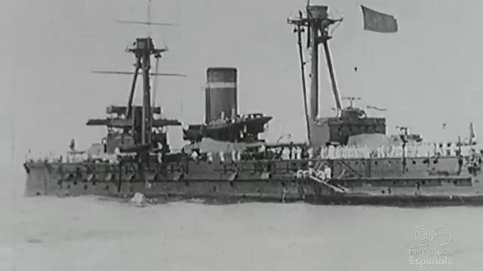 RECIBIMIENTO EN LA HABANA AL ACORAZADO ESPAÑOL ALFONSO XIII (1920) | Ver