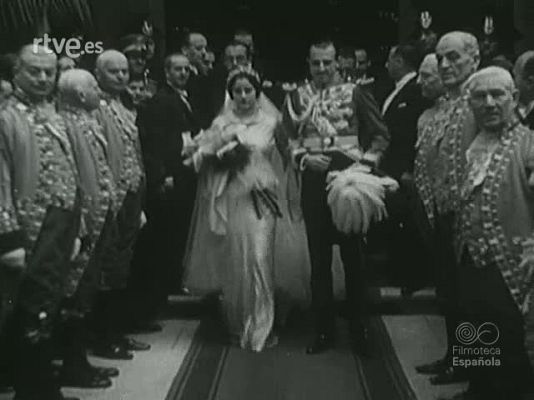Archivo Histórico - BODAS  DE PRINCIPES EN ROMA. 1935. (MATERIALES SIN M0NTAR)