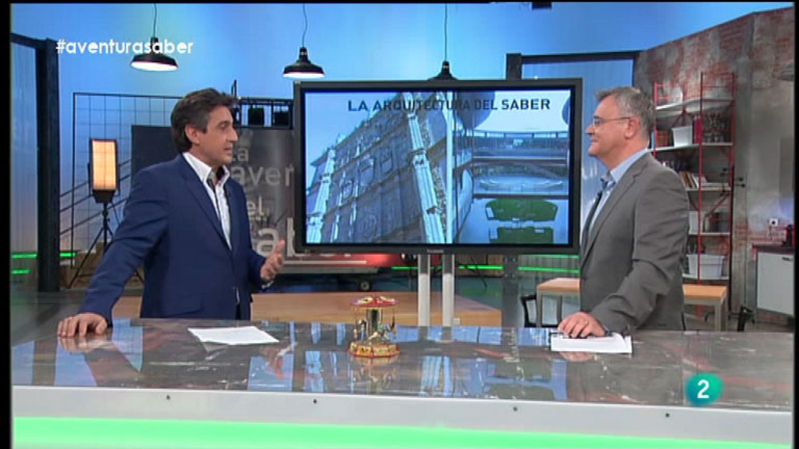 La Aventura del Saber. Sección La Arquitectura del Saber. Pablo Campos Calvo- Sotelo. La diversión en espacios arquitectónicos abiertos al conocimiento