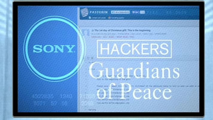 Telediario 1 - Ciberataque a Sony