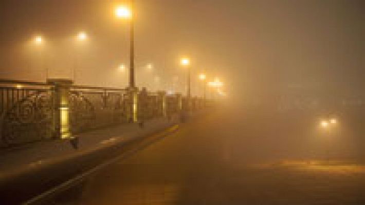 El tiempo - Nieblas persistentes en el norte de la Meseta