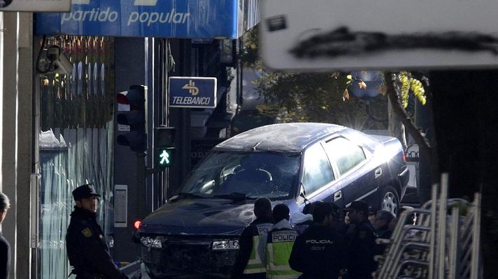 Telediario 1 - El artefacto en Génova podía haber explotado