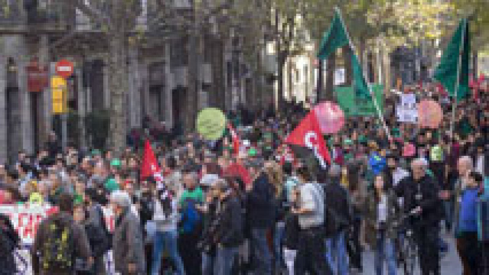 Manifestaciones en varias ciudades en contra de la Ley de Seguridad Ciudadana