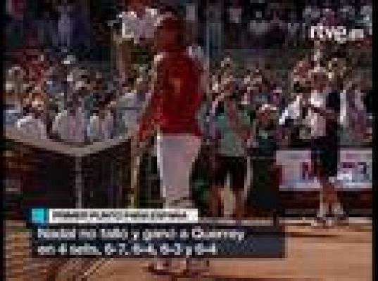  - Nadal se impone a Querrey