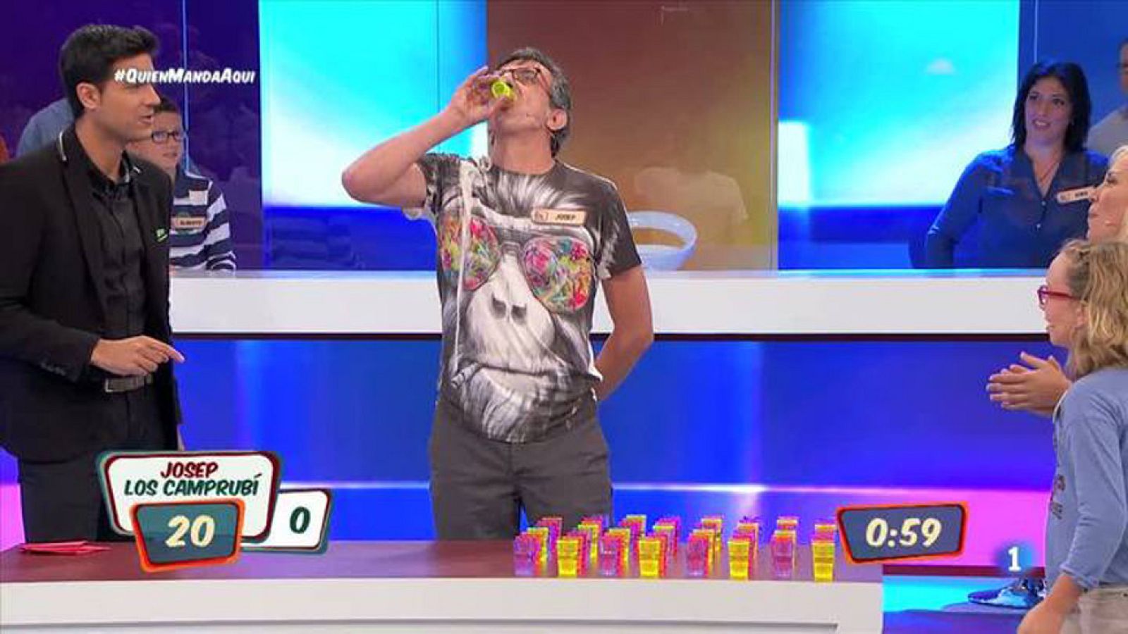 ¿Quién manda aquí? - Pruebas - El chupitazo