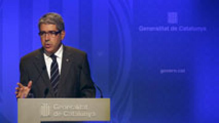 Telediario 1 - Según el Govern, las querellas por el 9-N son políticas