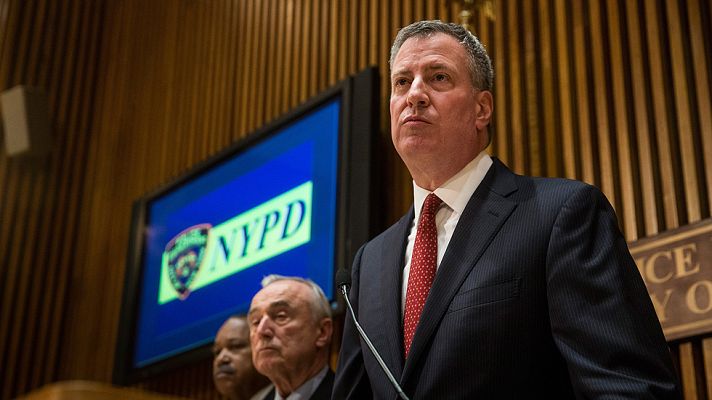 Telediario 1 - El alcalde de Nueva York pide unidad política