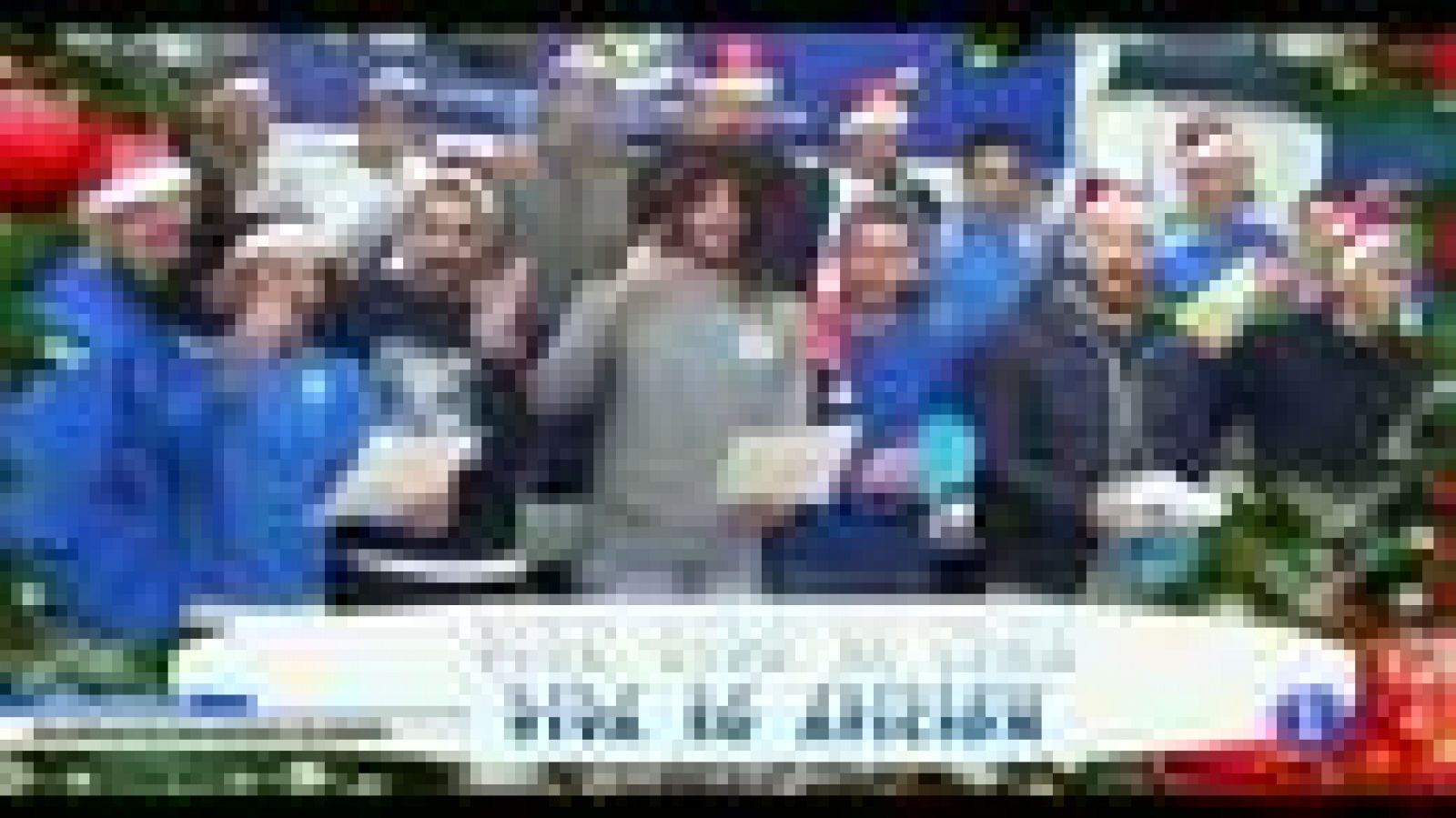 Telediario 1: El villancico bromista de la plantilla del Leganés | RTVE Play
