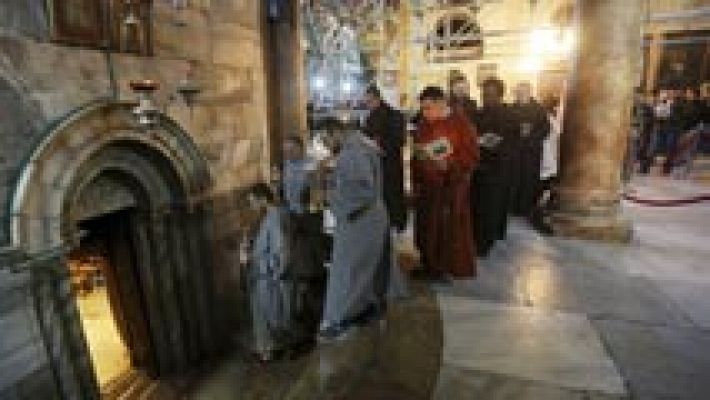 Telediario 1 - La inestabilidad reduce el número de turistas de Belén