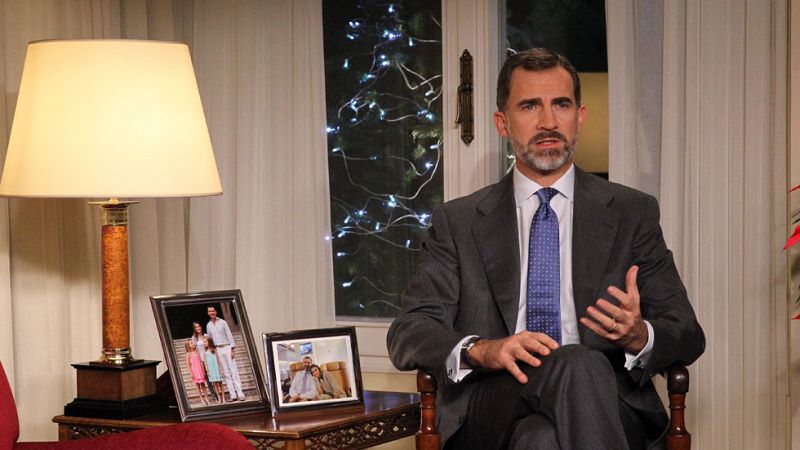 Mensaje de Navidad de su Majestad el Rey de 2014