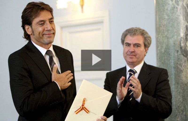 Javier Bardem ha recibido el Premio Nacional de Cinematografía en reconocimiento a toda su carrera.