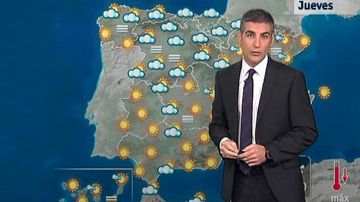 El tiempo - Nubes y nieve en el Cantábrico, sol en el resto de la Peníns