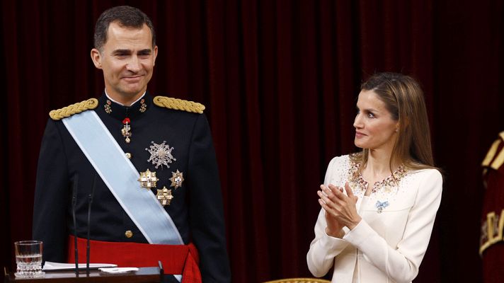 Telediario 1 - La monarquía termina un año de cambios