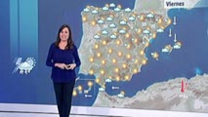 Un viernes más cálido dará paso a un fin de semana inestable