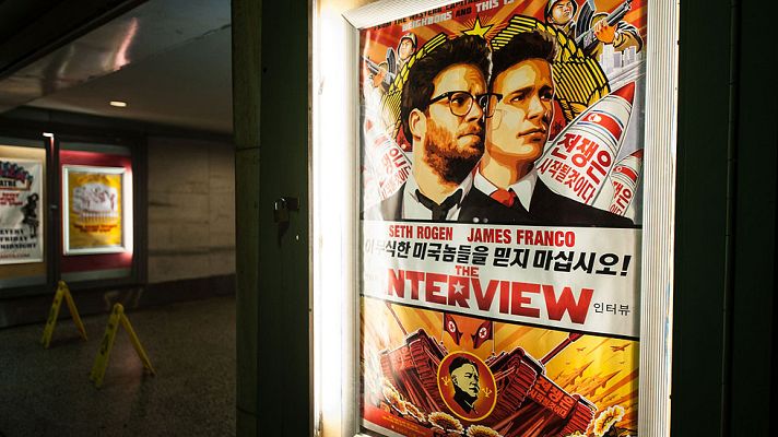 Telediario 1 - Unos 300 cines independientes de EEUU proyectan la polémica película 'The Interview'