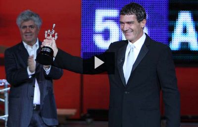 Premio Donostia a Antonio Banderas
