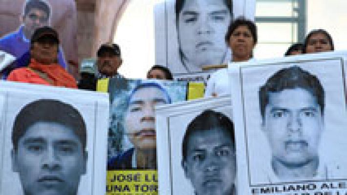 Los padres de los desaparecidos en México claman justicia