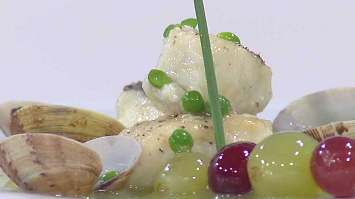 Cocina con Sergio - Merluza en salsa de almejas