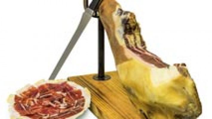 Telediario 1 - El jamón, de moda en todo el mundo