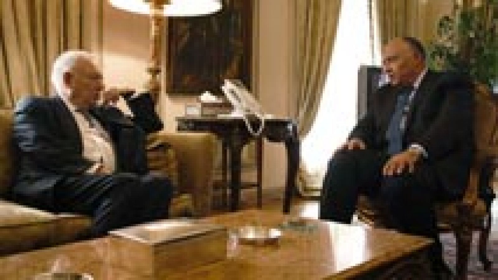 Telediario 1: García-Margallo se reúne con el presidente de Egipto | RTVE Play