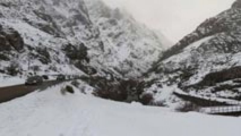 Nevadas en zonas relativamente bajas de la mitad norte peninsular