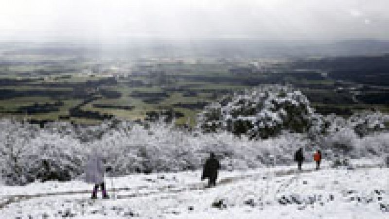 En España 23 provincias y Melilla están en alerta por nieve y hielo