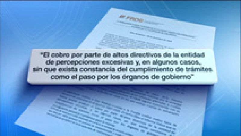 El FROB pide a la Fiscalía que investigue las retribuciones de la alta dirección de Caja Madrid