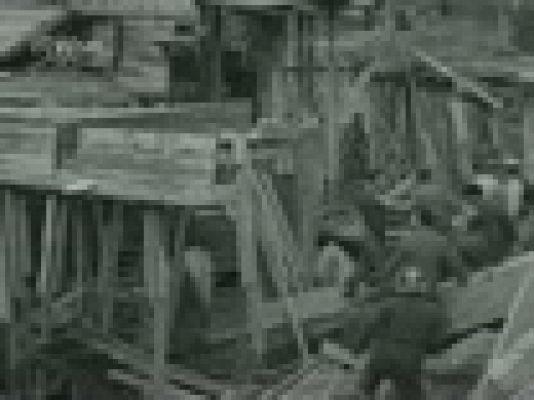 Archivo Histórico - HUNDIMIENTO DE CASA EN SAN SEBASTIAN (MATERIALES SIN MONTAR)