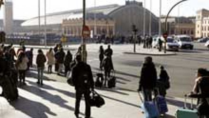 Vuelve la normalidad a la estación de Atocha 