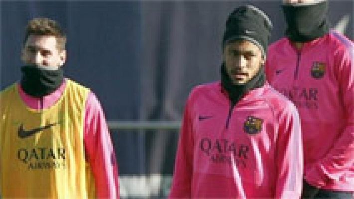Neymar y Messi vuelven después de vacaciones