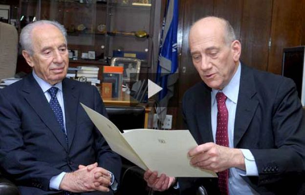  - Olmert presenta su dimisión
