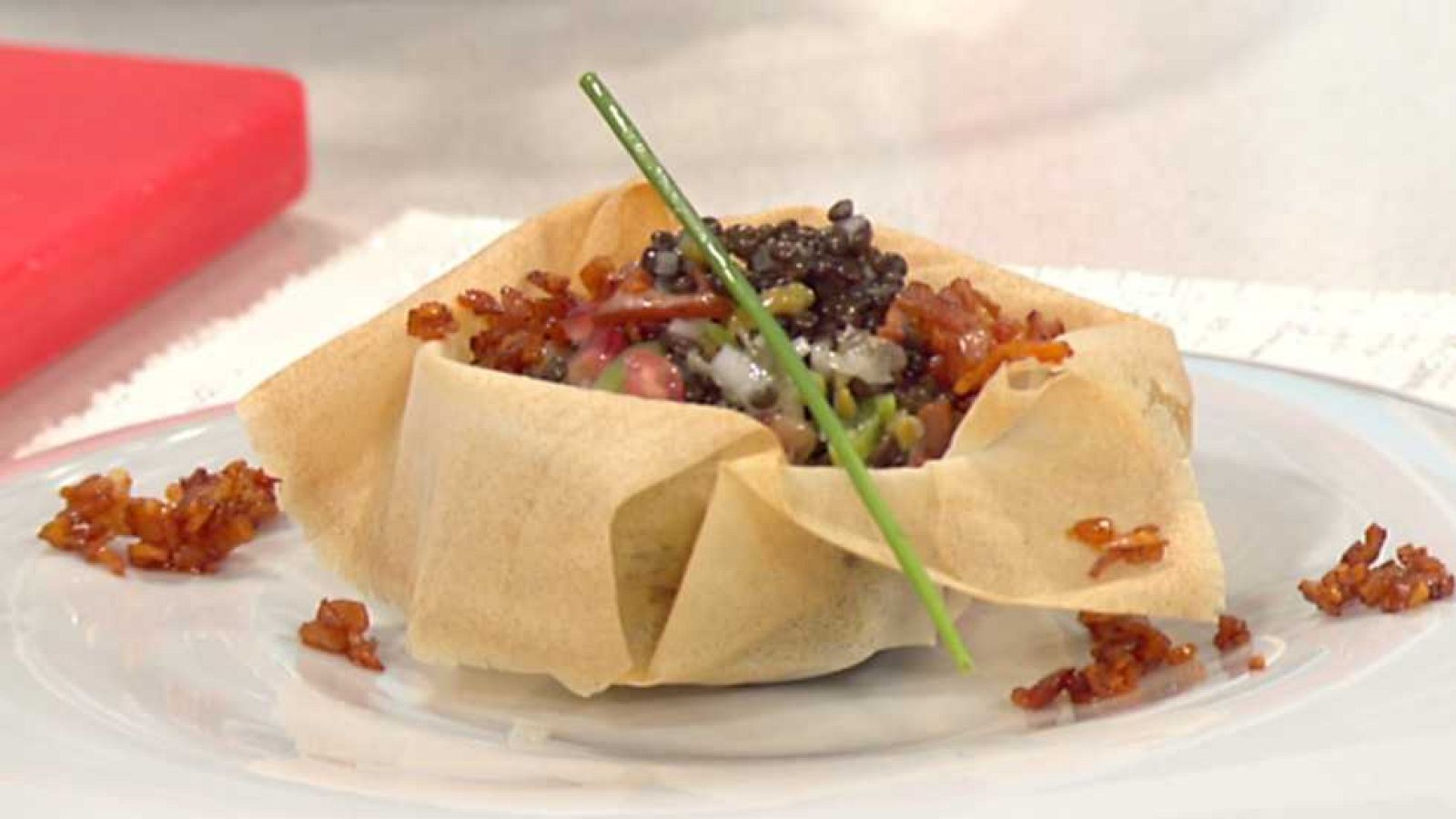 Cocina con Sergio - Lentejas beluga en ensalada - Ver ahora