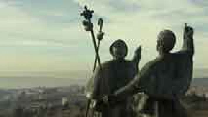 Telediario 1 - Registro histórico de peregrinos fuera de un año Santo