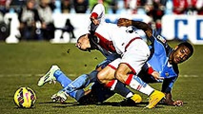 Fútbol - Getafe 1 - Rayo Vallecano 2