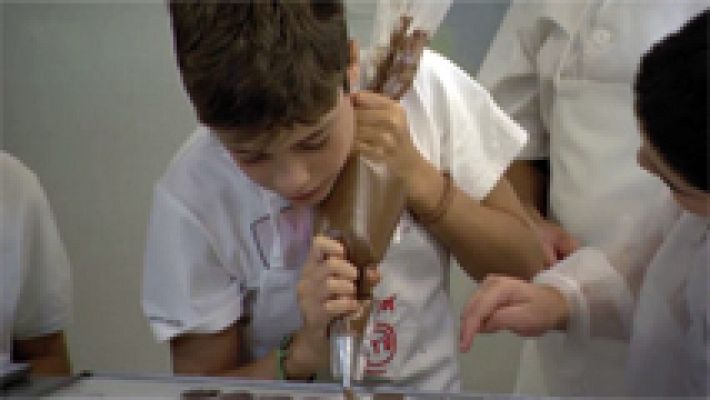 MasterChef Junior - Clase de decoración de tartas