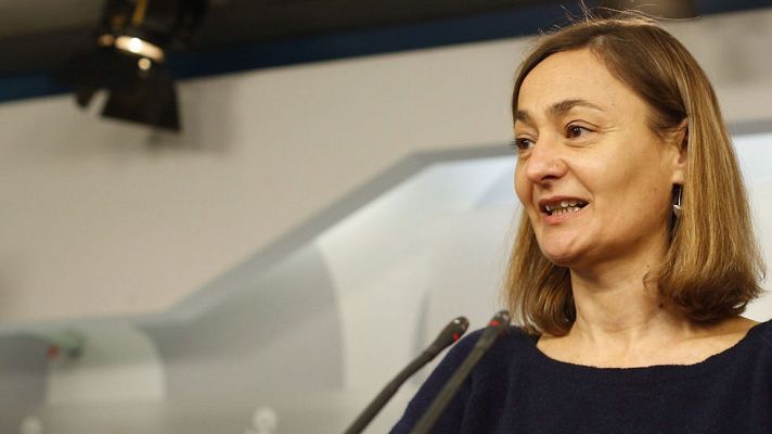 Telediario 1 - La oposición denuncia precariedad en los contratos