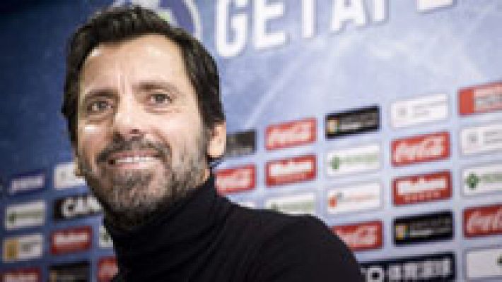 Telediario 1 - Quique Sánchez Flores, nuevo técnico del Getafe