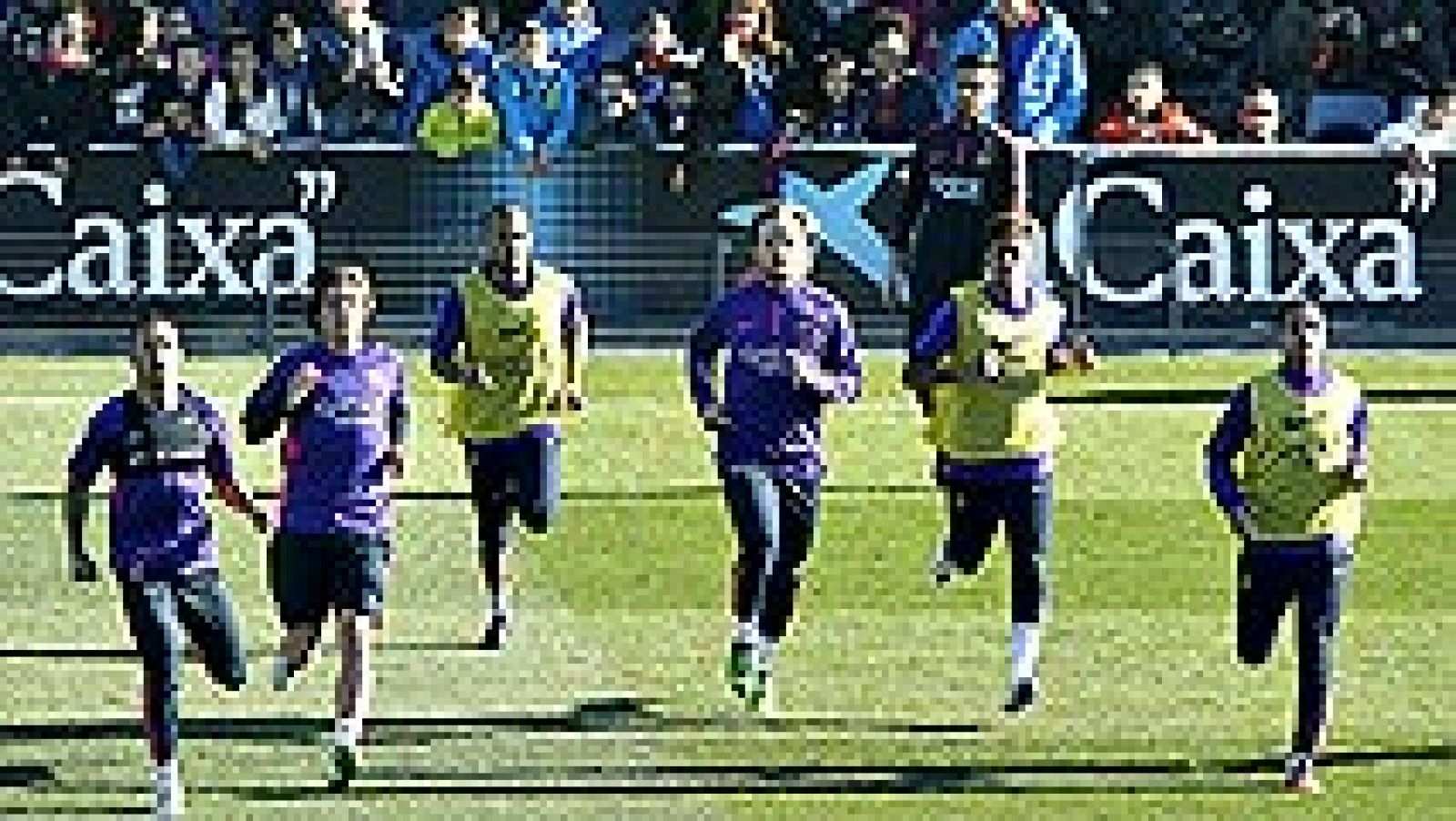 Telediario 1: El Barça se entrena con puertas abiertas pero sin Messi | RTVE Play