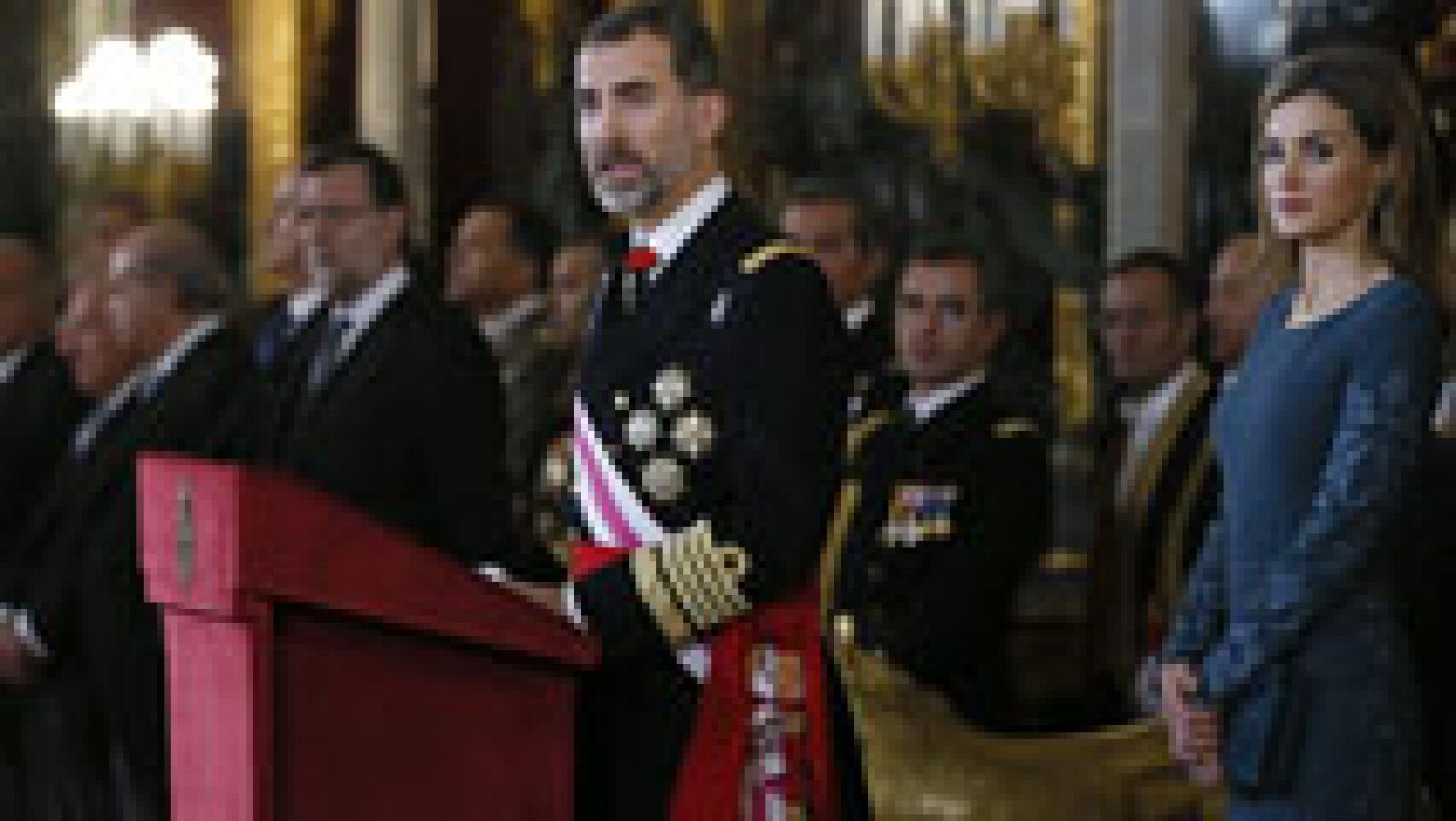 Telediario 1: Primera Pascua Militar del rey Felipe VI | RTVE Play