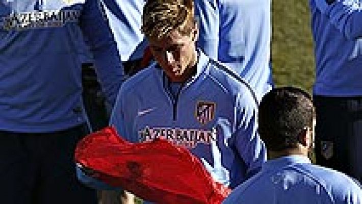 Simeone ensaya con Torres como titular